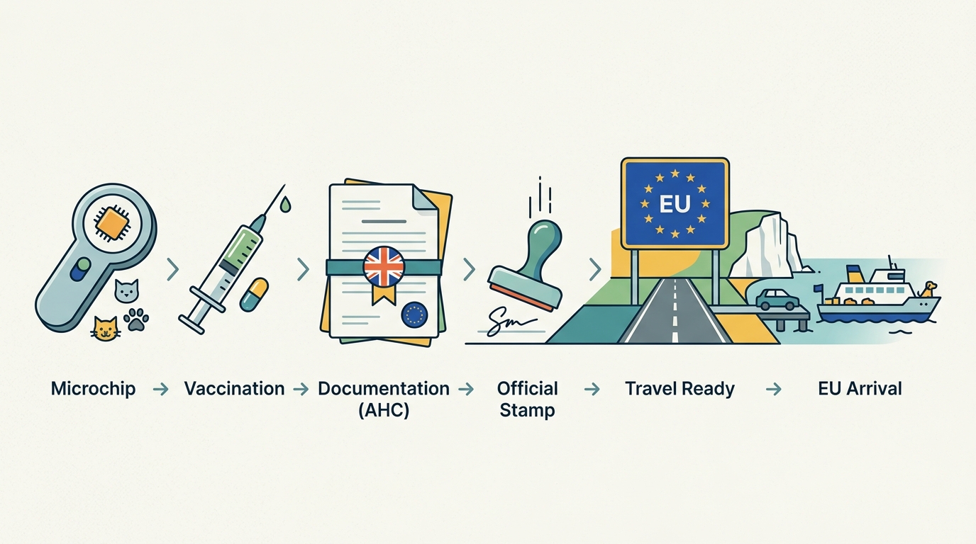 Steps to Get an Animal Health Certificate After Brexit