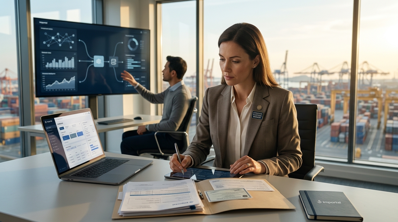 AI Compliance Software With a Licensed Customs Broker