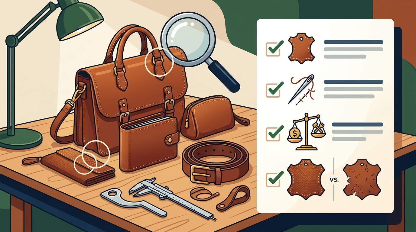 The Leather Goods Buyer's Checklist: Evaluating Quality, Price, and Reviews Before You Invest