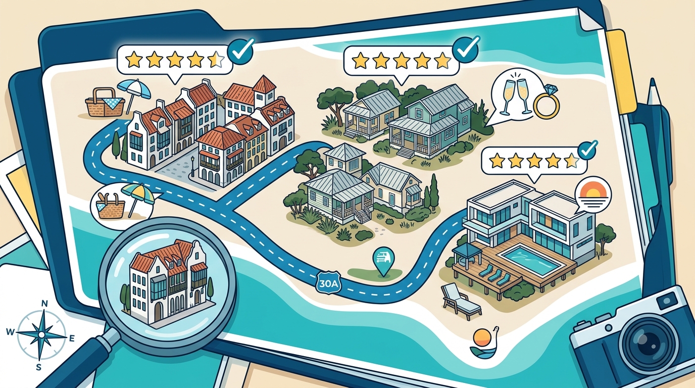 Top-Rated Vacation Rentals in 30A: Your 2026 Guide