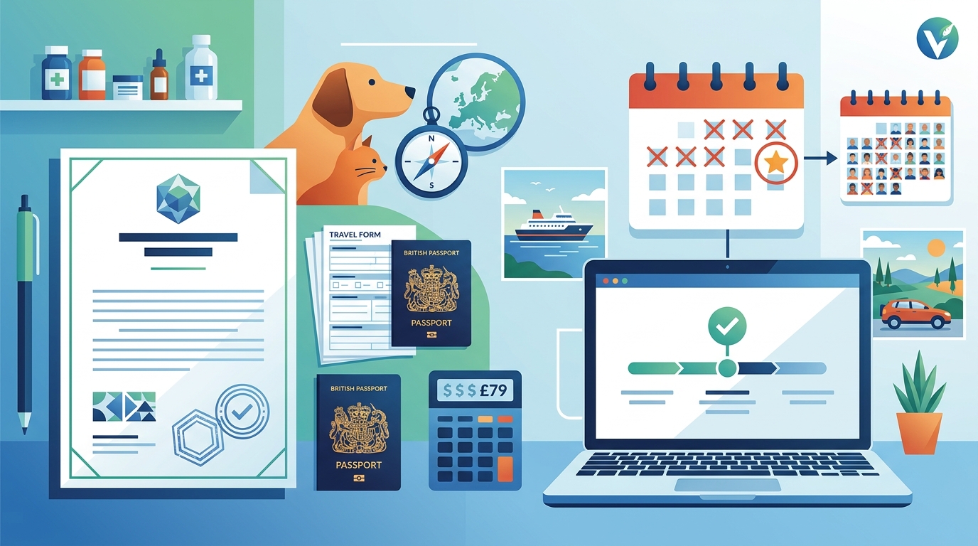How to Get a Pet Travel Certificate When Your Local Vet Is Too Busy or Expensive