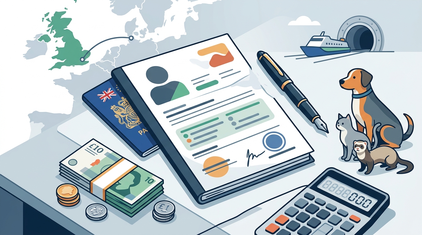 How Much Does a Vet Charge for a Pet Health Certificate for Entry Into the EU?