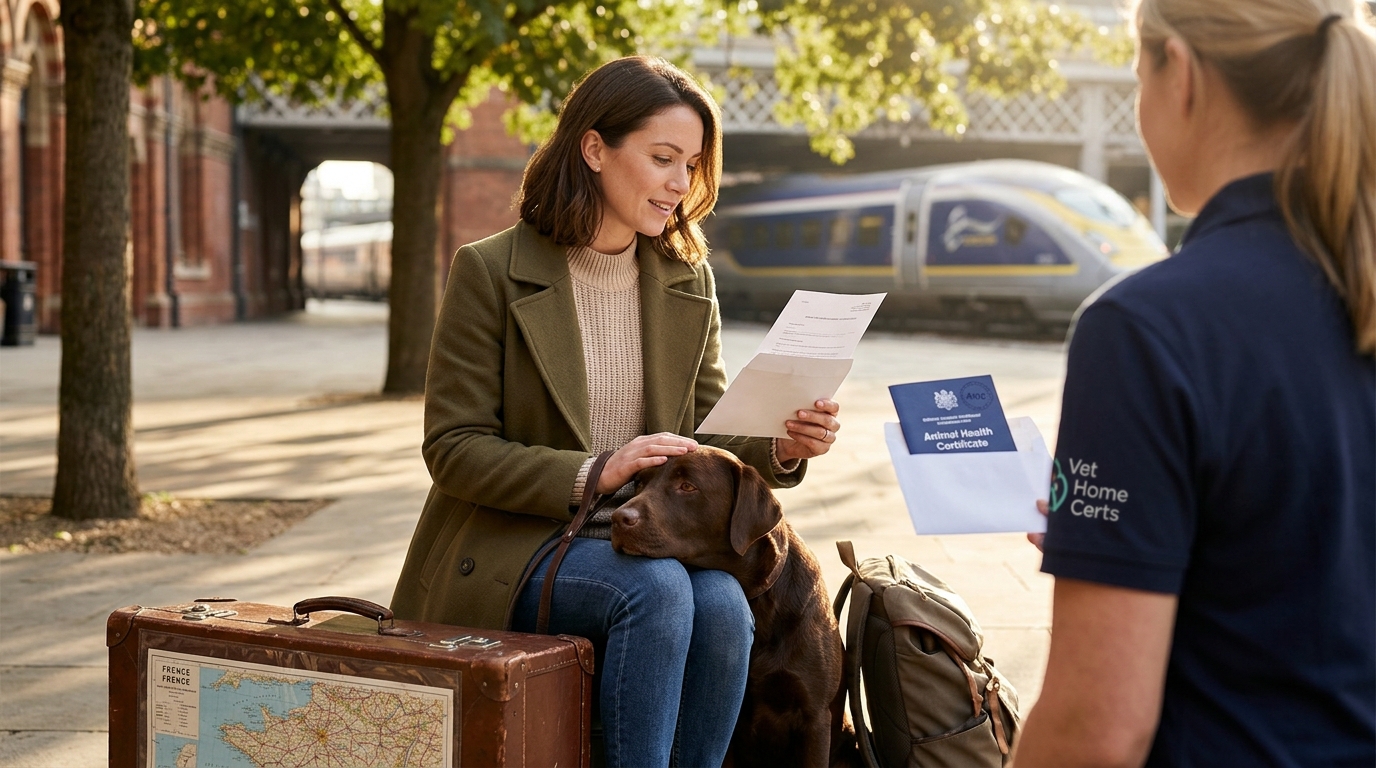 Where Can I Find an Affordable Animal Health Certificate for Travel to the EU?
