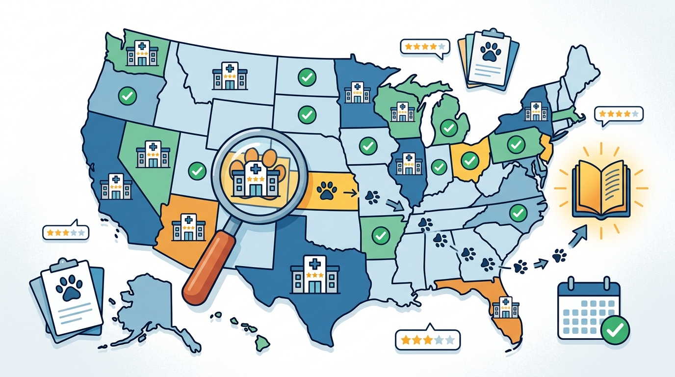 Top-Rated Veterinary Clinics in Your State: How to Find Them