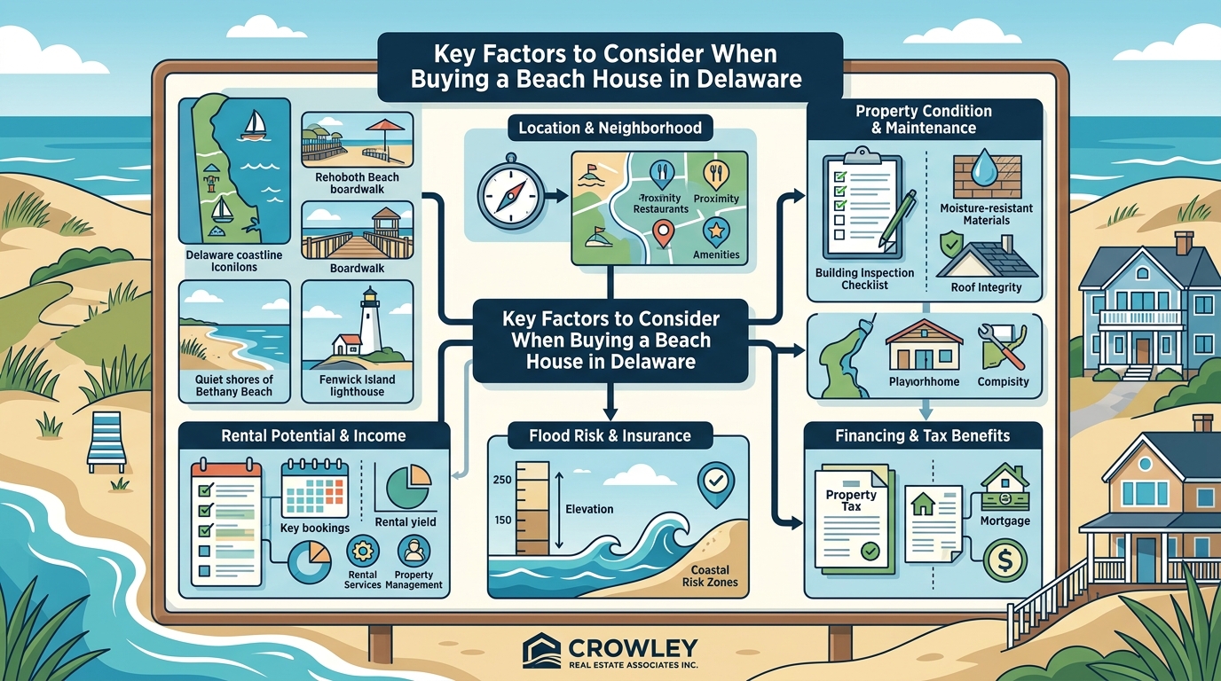 Key Factors to Consider When Buying a Beach House in Delaware