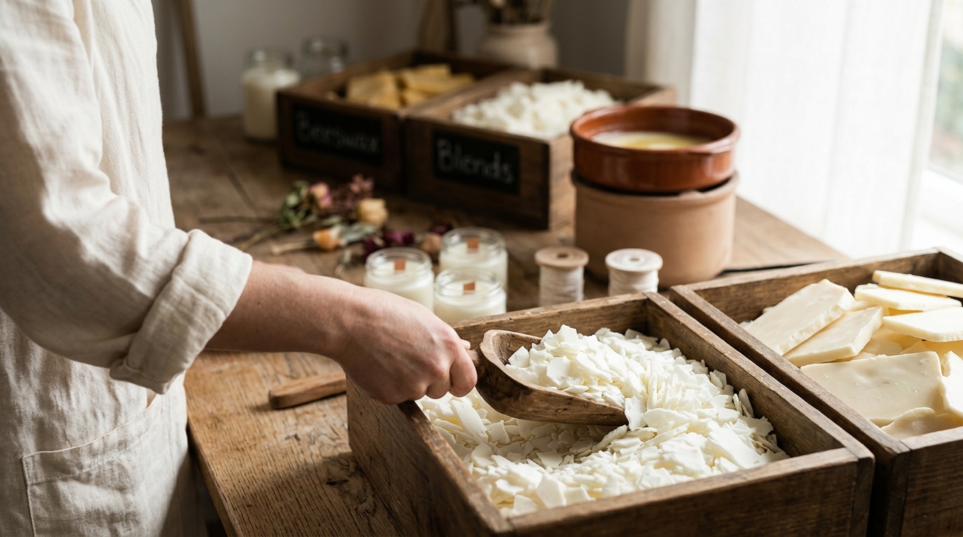How to Choose the Right Wax for Your Candle Project