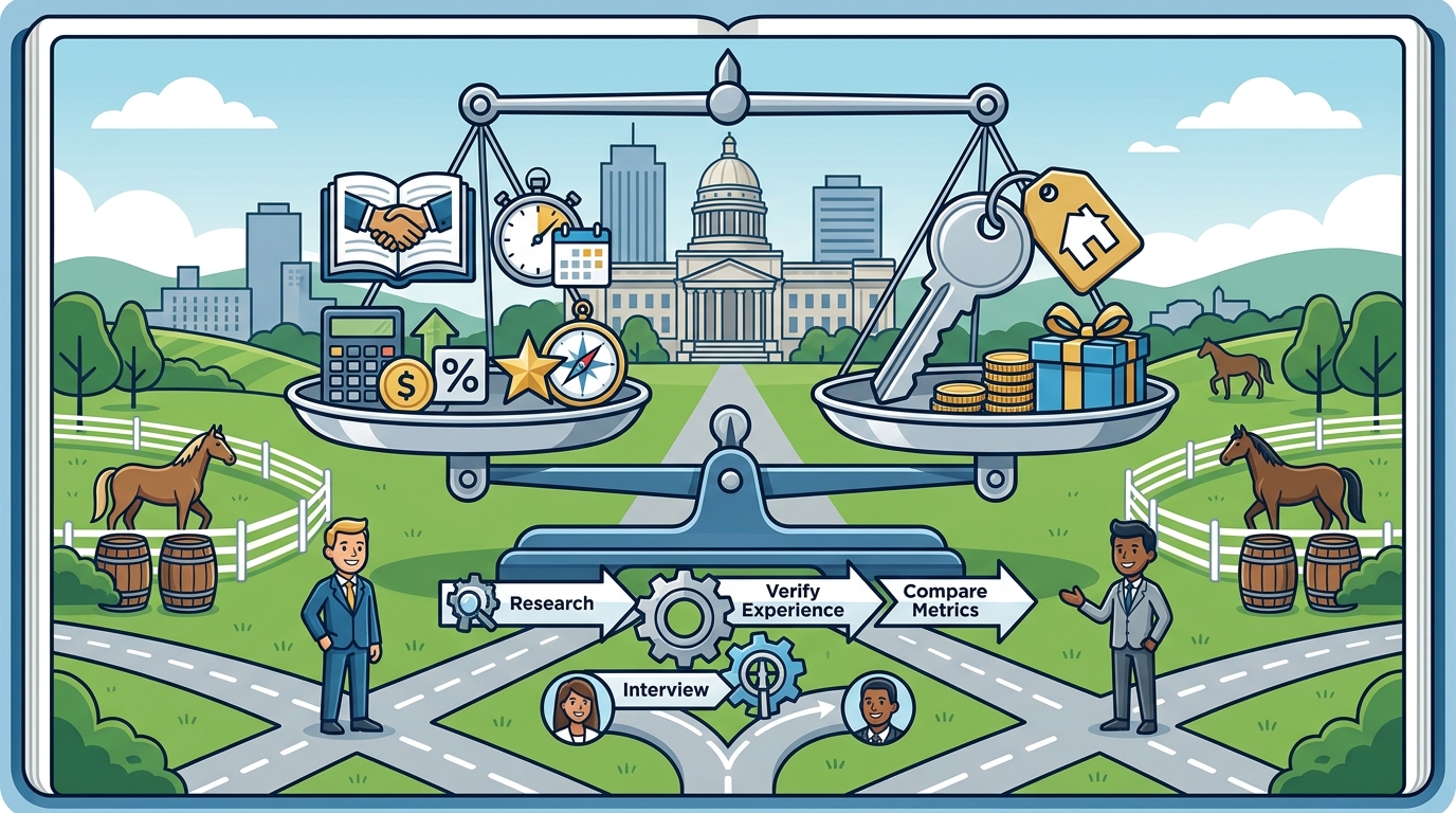 How to Choose the Right Real Estate Agent in Lexington, KY: A Practical Decision Framework