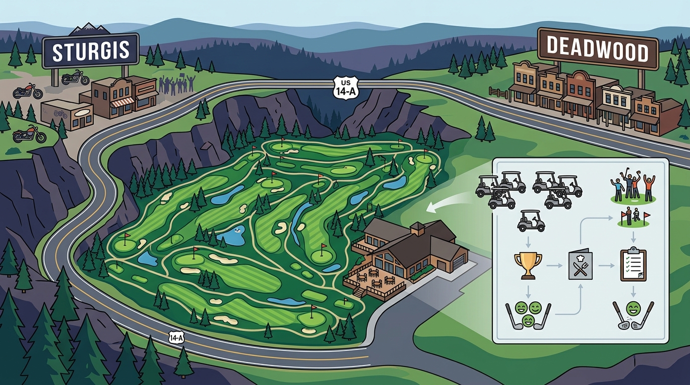 Best Golf Outing Between Sturgis and Deadwood, SD