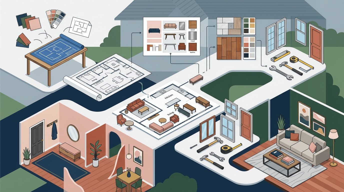 Full-Service Residential Interior Design Process Explained