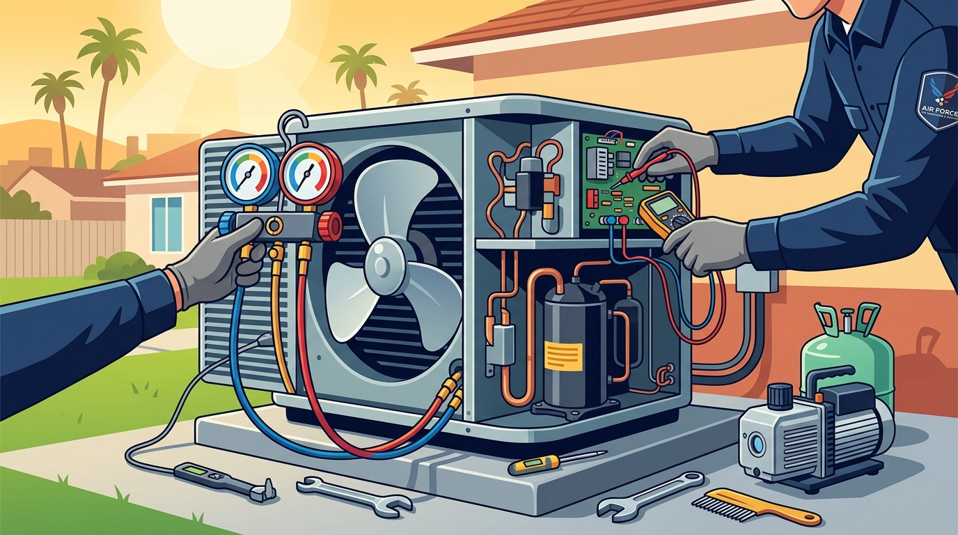 How to Fix Air Conditioning Issues on a Hot Summer Day