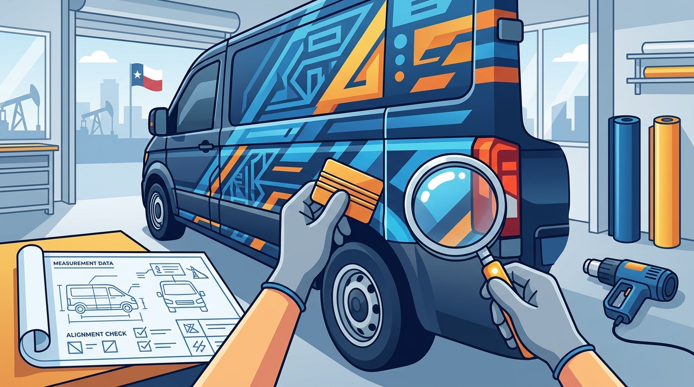 Reliable Vehicle Wrap Service in Texas: What to Look For