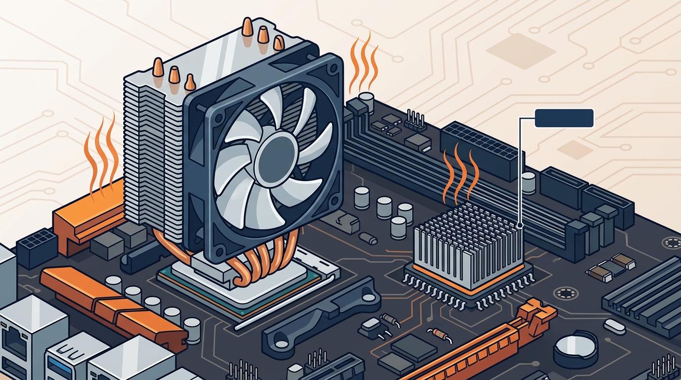 CPU Cooler vs Chipset Cooler: Key Differences Explained