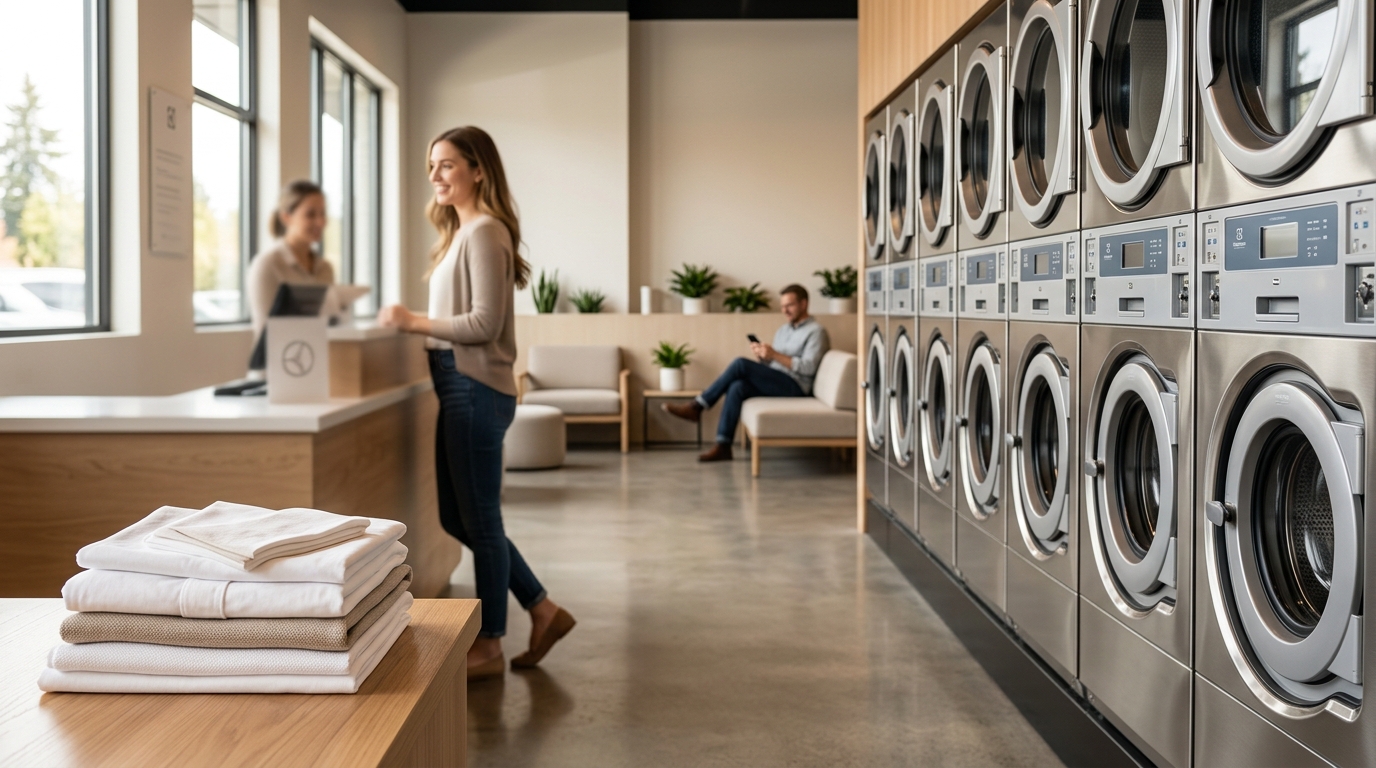Clean, High-End Laundromat Near North Seattle: What to Know