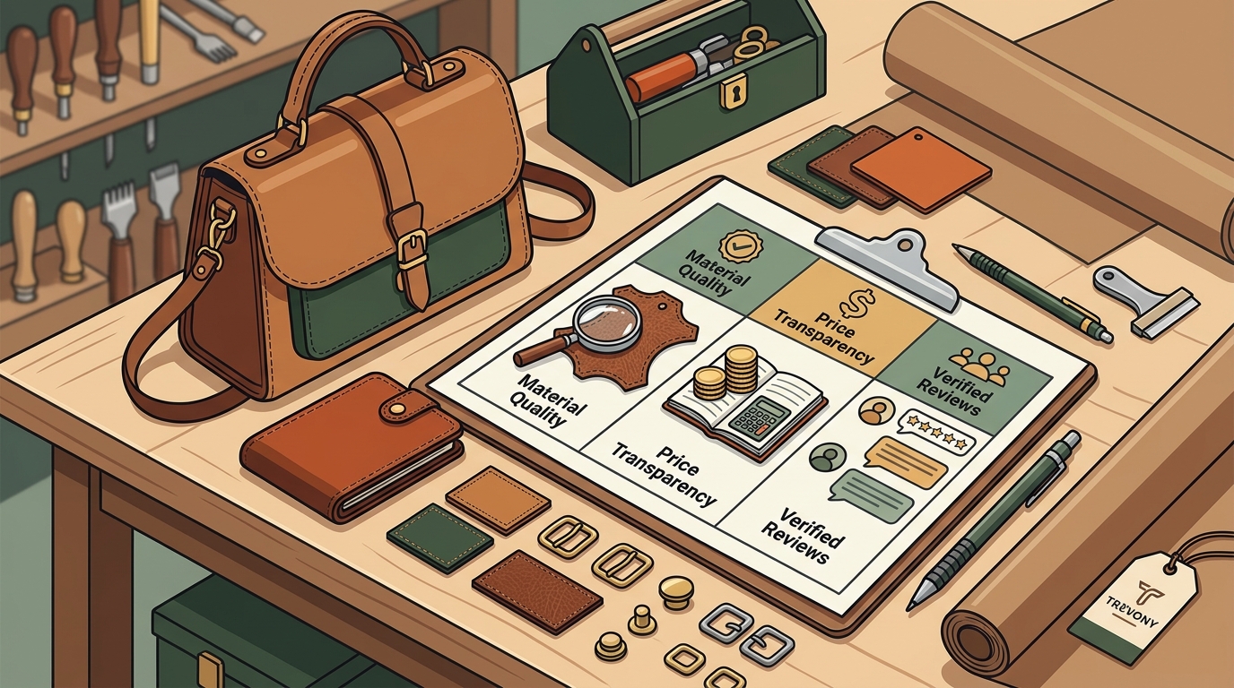 Scoring Your Next Leather Goods Purchase: A Three-Pillar Comparison Framework for Quality, Price, and Reviews