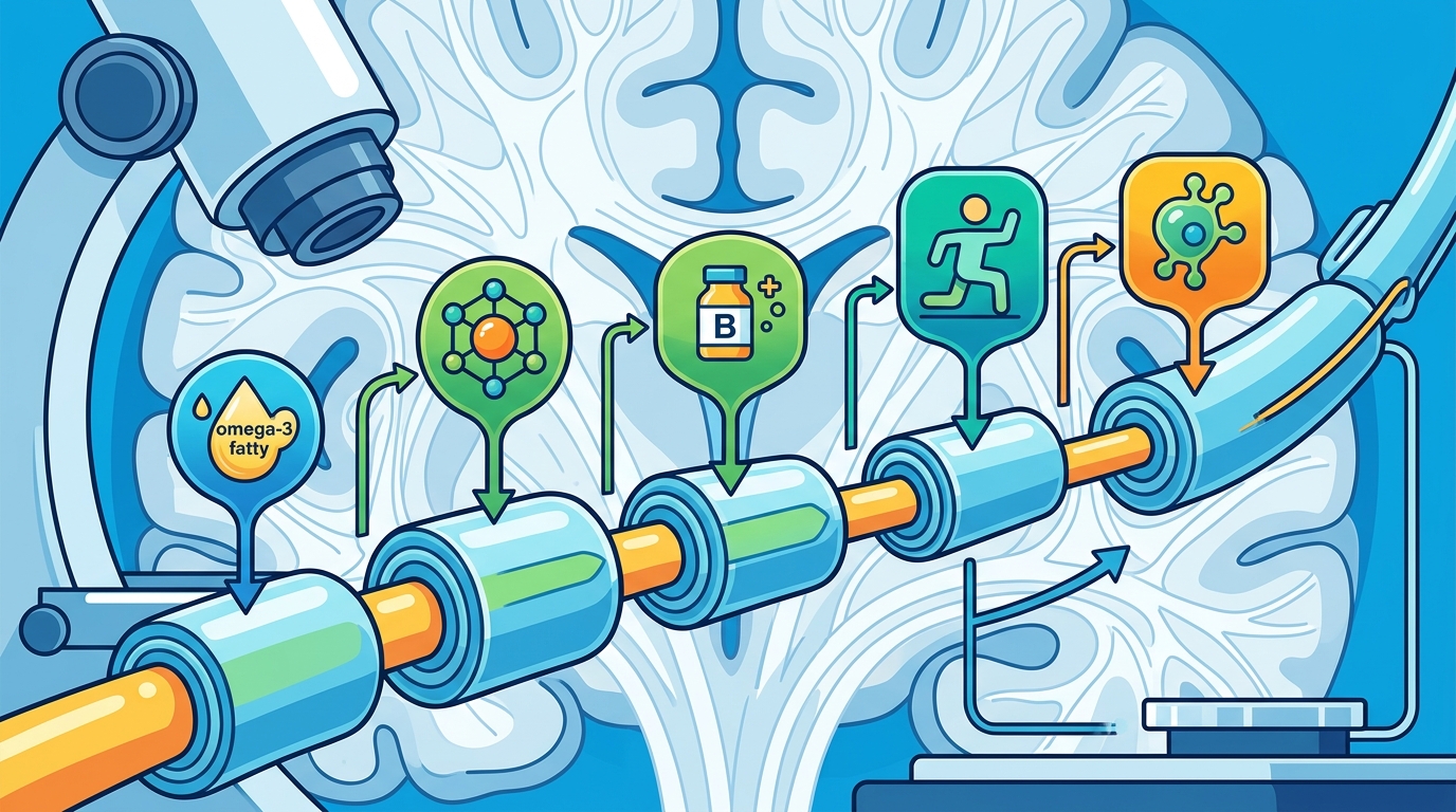 Five Science-Backed Pillars for Restoring White Matter and Myelin Integrity Naturally