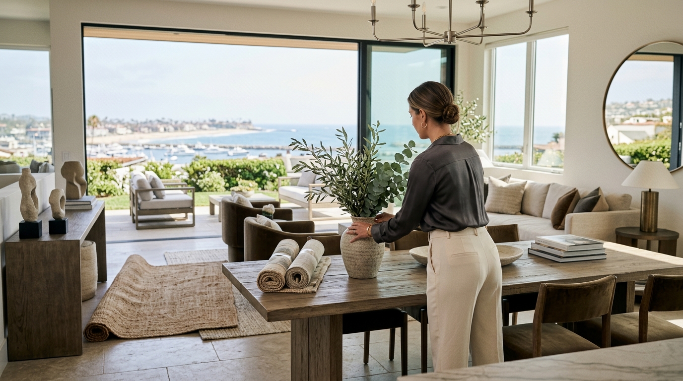 Real Estate Agent Specializing in Home Staging: North Tustin & Newport Beach