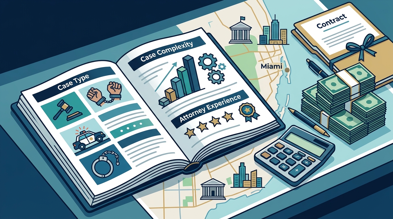 Criminal Defense Attorney Cost in Miami: 2026 Guide