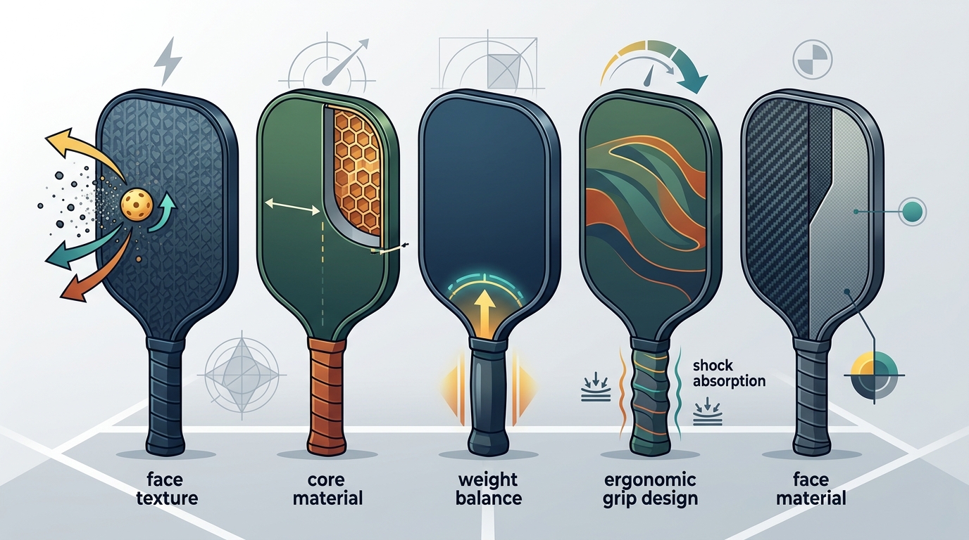 7 Pickleball Paddle Features That Actually Change How You Play