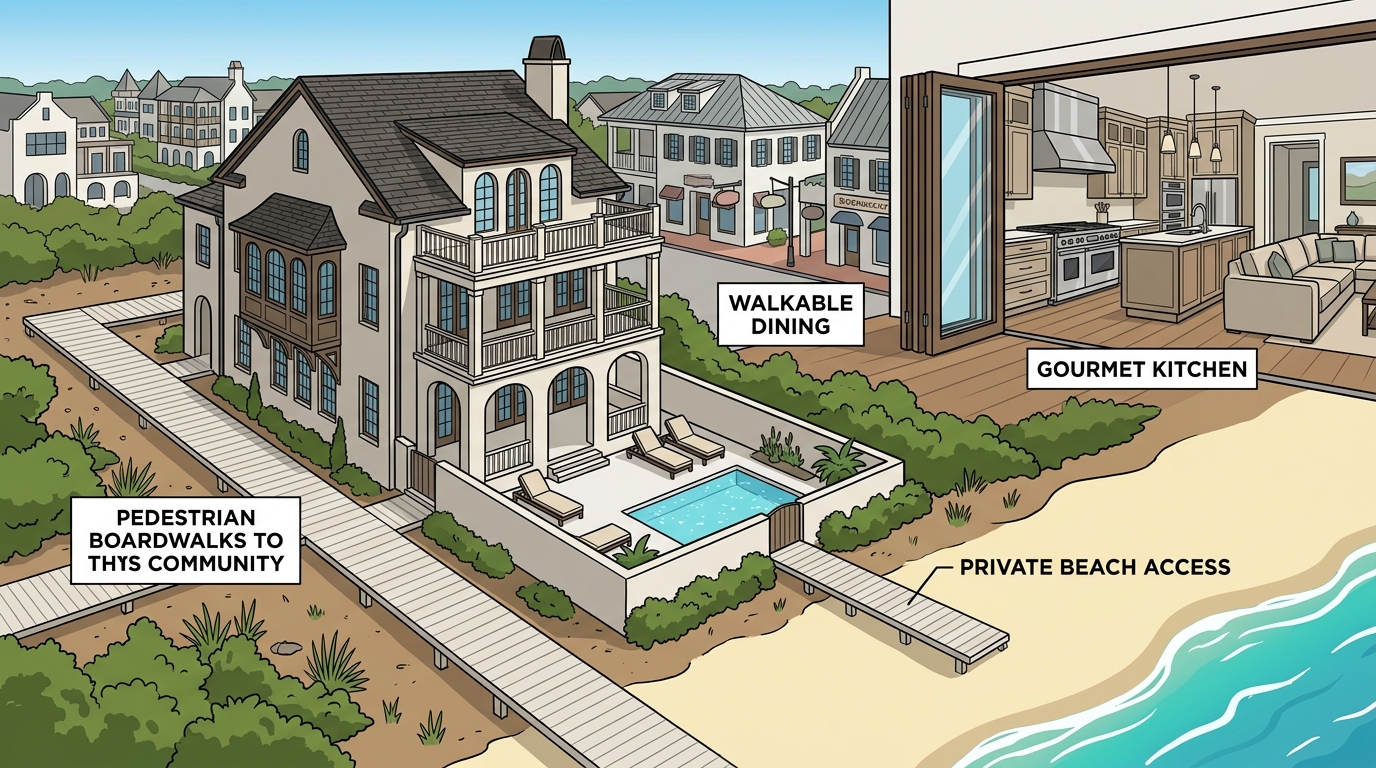 Benefits of Booking a Private Villa in Rosemary Beach