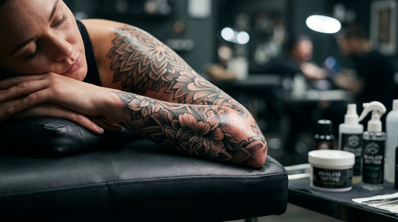 Pain During a Long Tattoo Session: How to Stay Comfortable
