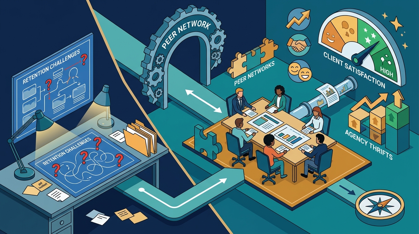 Peer Networks: How Agencies Improve Client Satisfaction