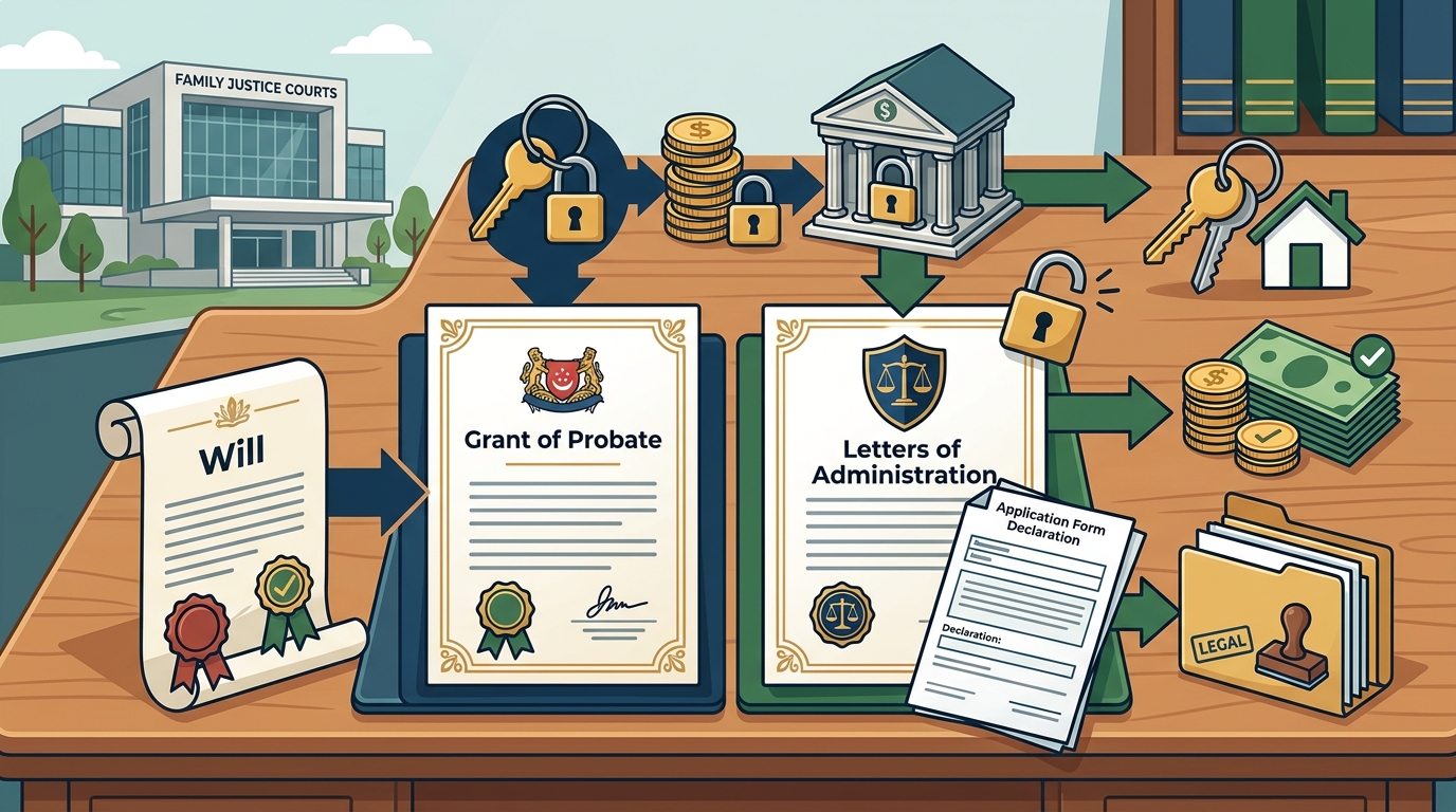 Grant of Probate & Letters of Administration in Singapore