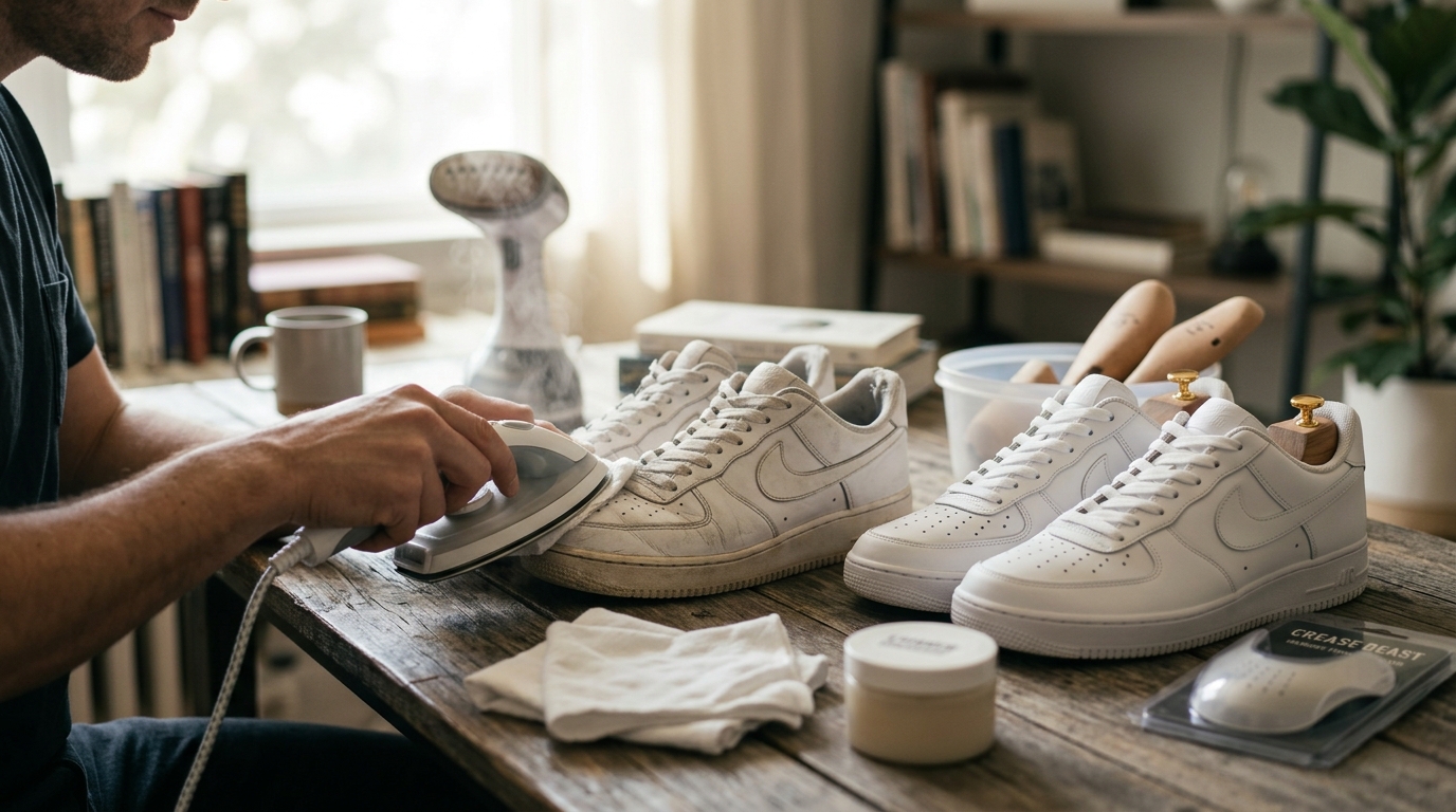 How to Remove Creases From Old Shoes Without Damage