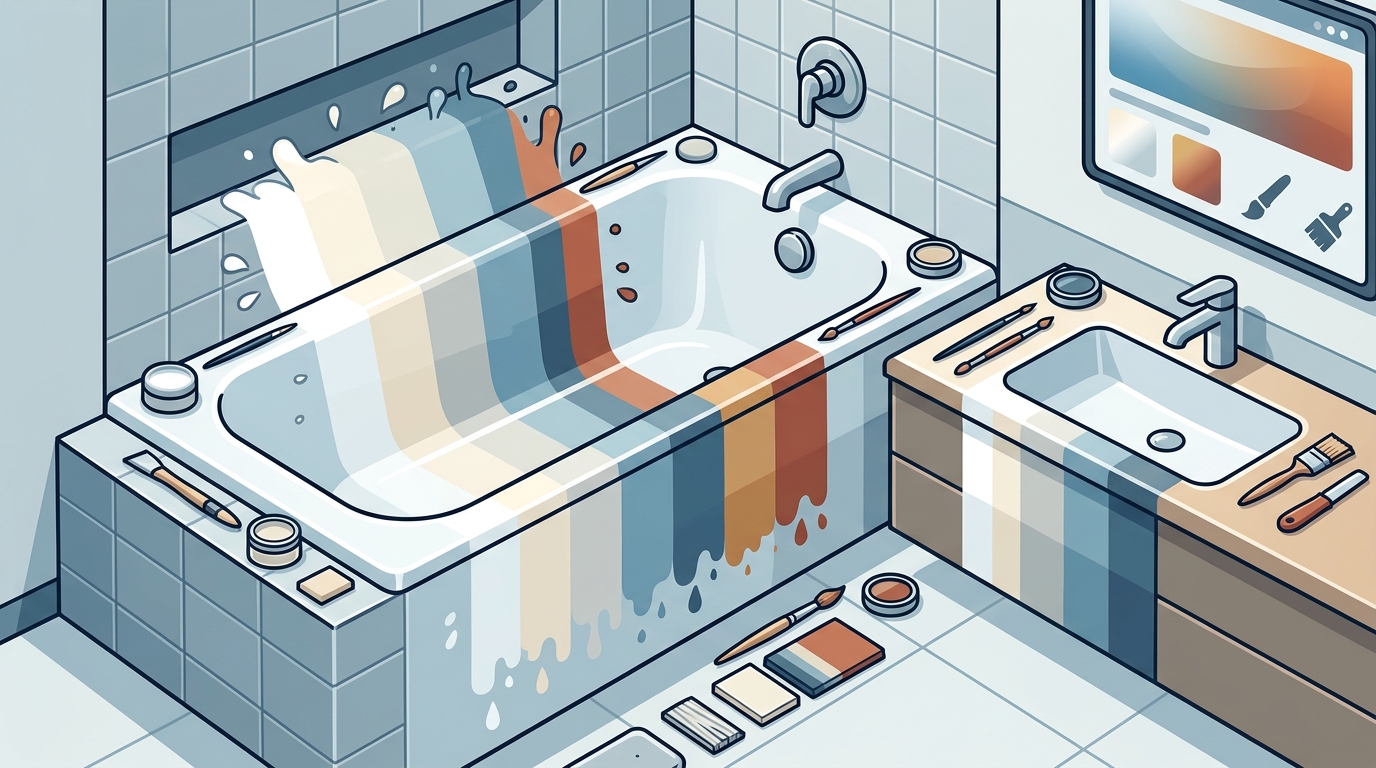 Bathtub & Sink Refinishing Color Options Explained