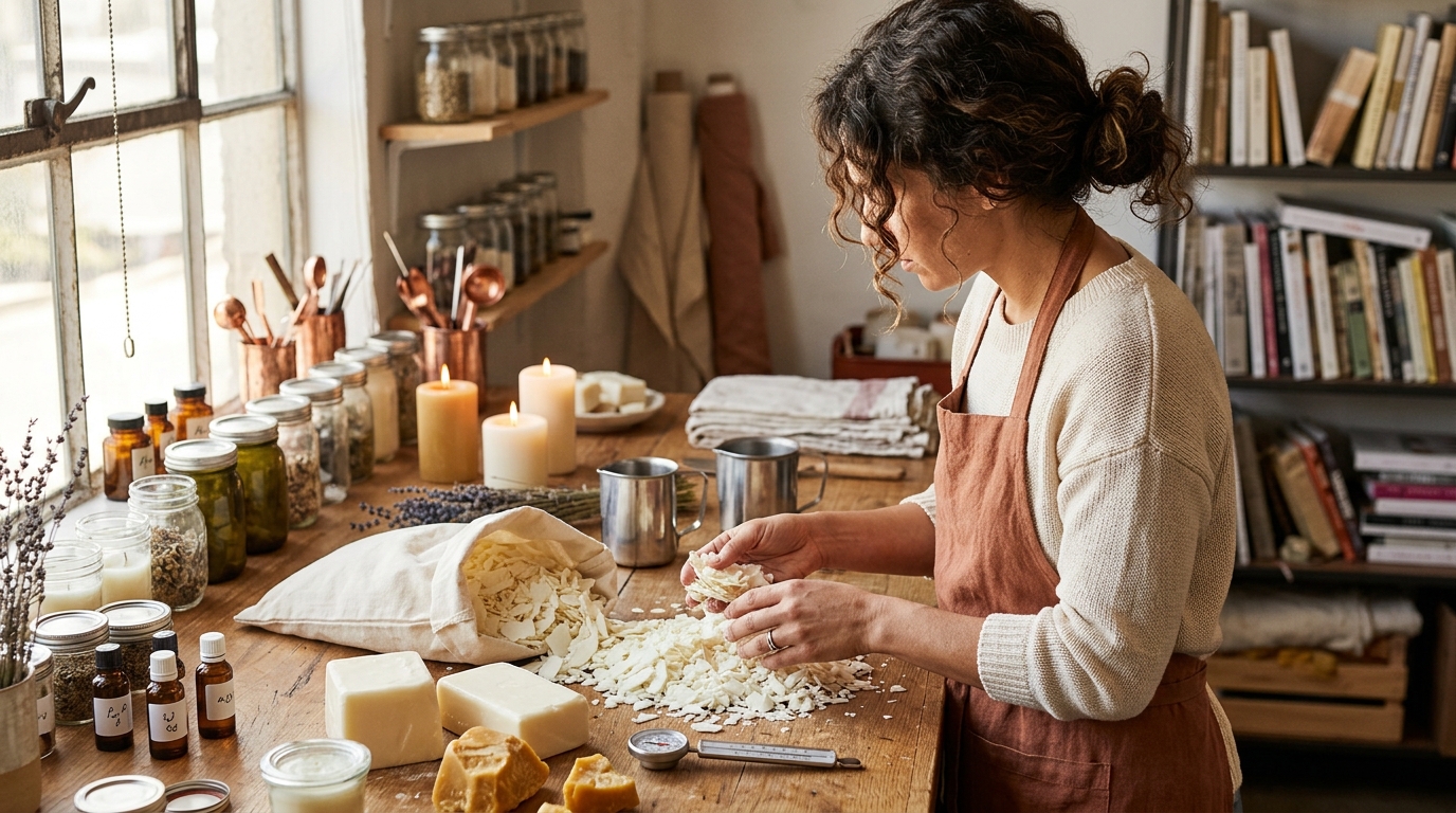How to Choose the Right Wax for Your Candle Project