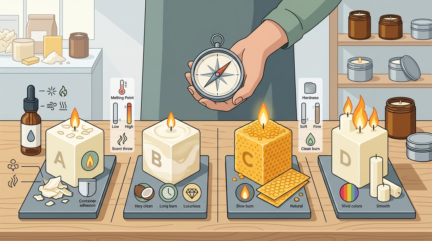 How to Choose the Right Wax for Your Candle Project