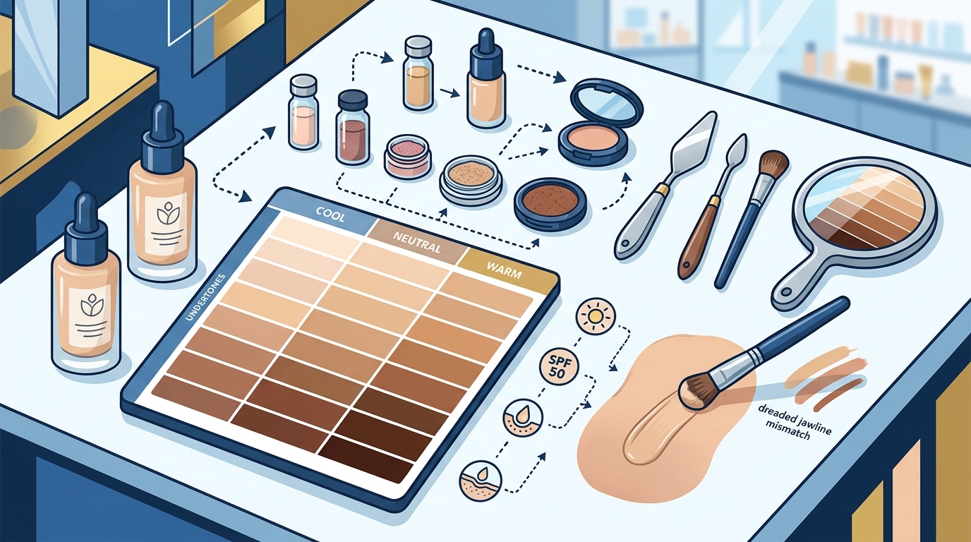 How to Find a Foundation That Matches Your Skin Tone
