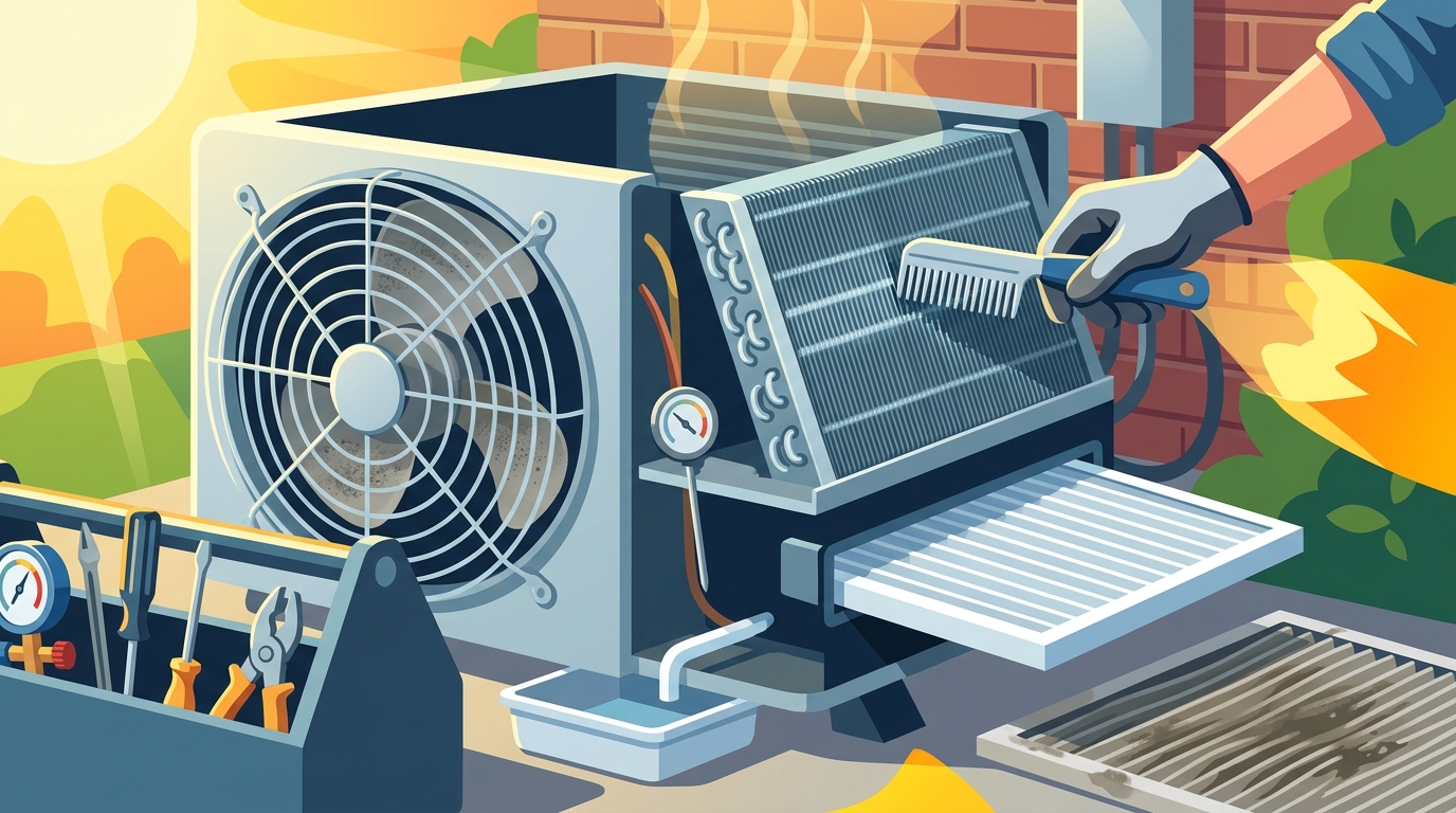How to Fix Air Conditioning Issues on a Hot Summer Day