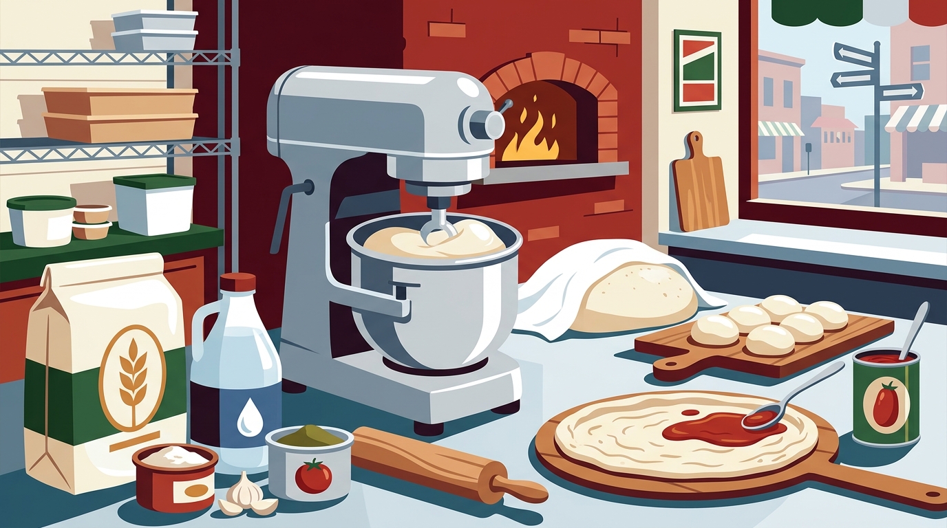Pizzeria That Makes Dough From Scratch in Briarcliff Manor