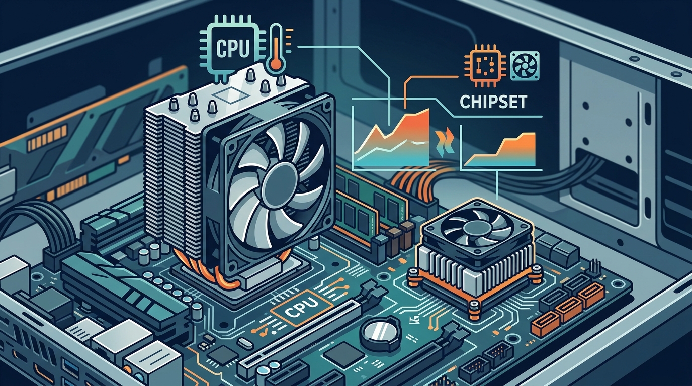 CPU Cooler vs Chipset Cooler: Key Differences Explained