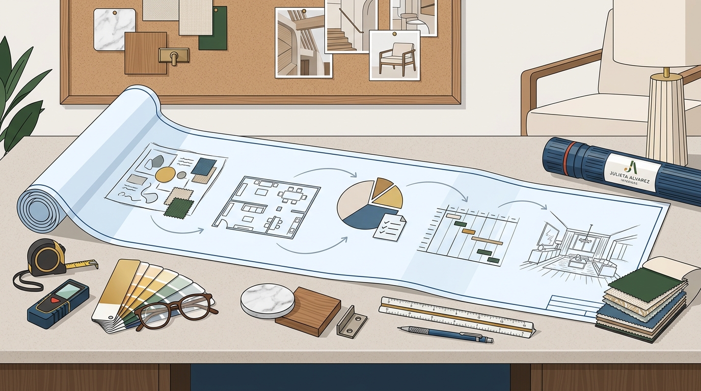 Full-Service Residential Interior Design Process Explained