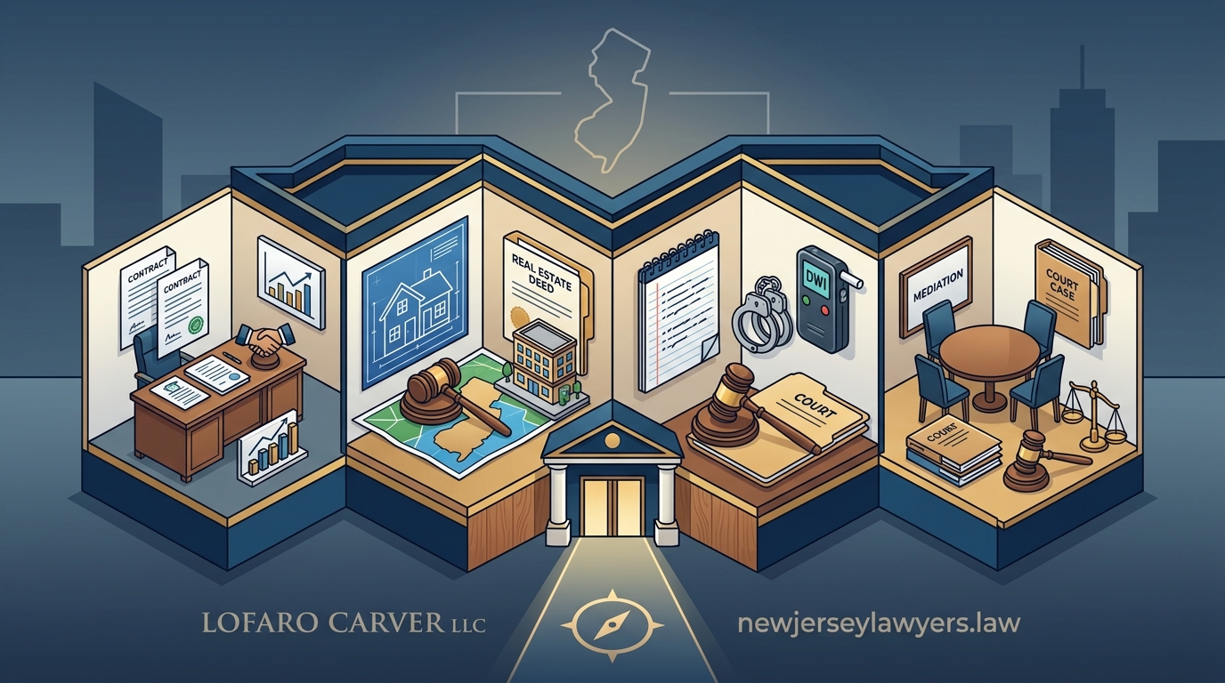 Key Practice Areas of a Full-Service Law Firm in NJ