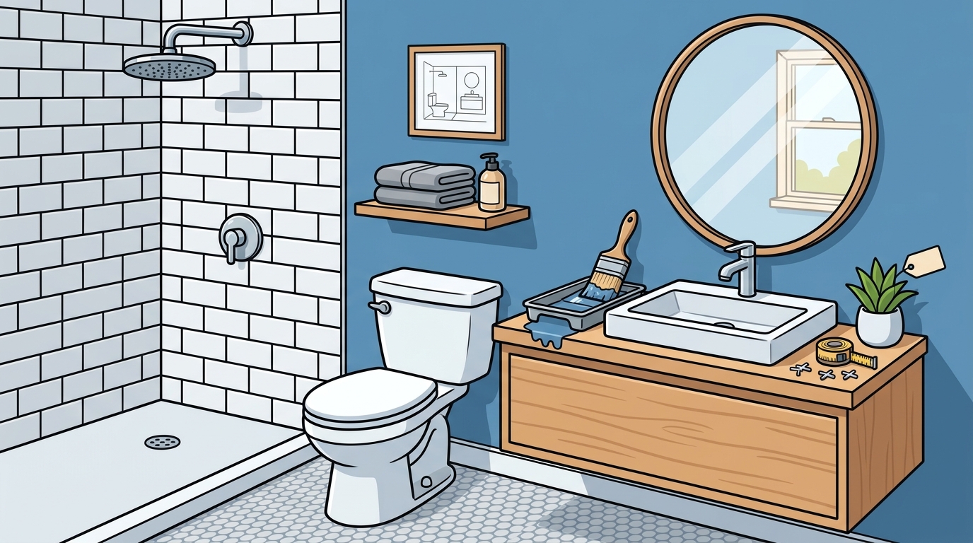 Budget Bathroom Remodeling Options in Fresno, CA