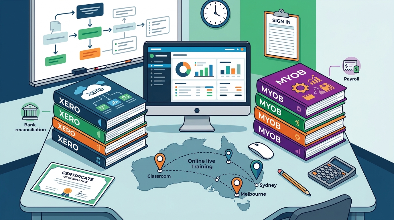 Xero & MYOB Bookkeeping Training in Australia: Your Guide