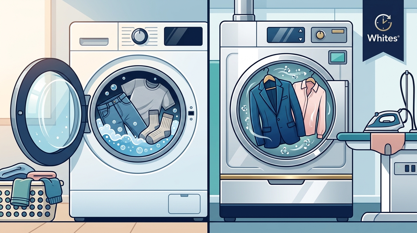 Standard Laundry vs Dry Cleaning: Key Differences