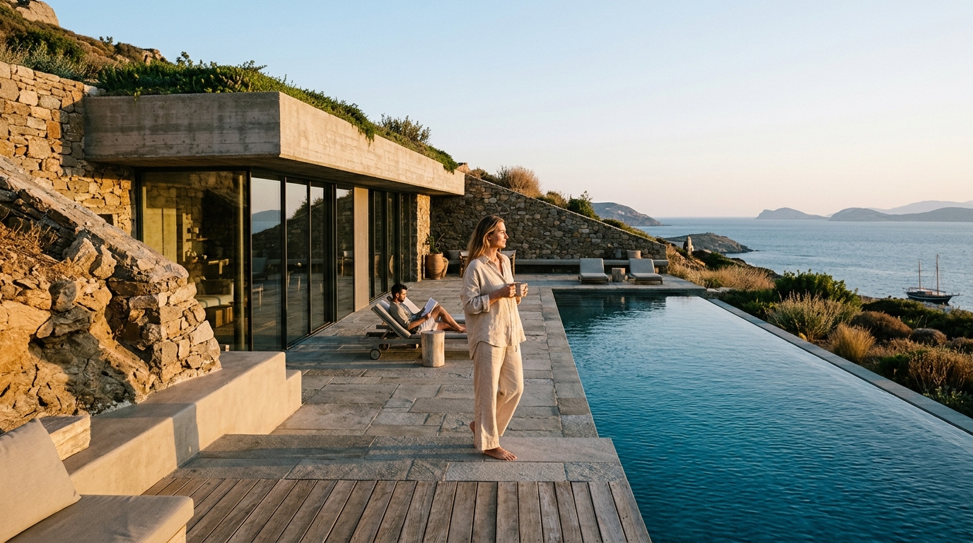 Award-Winning Subterranean Luxury Villas in Greece