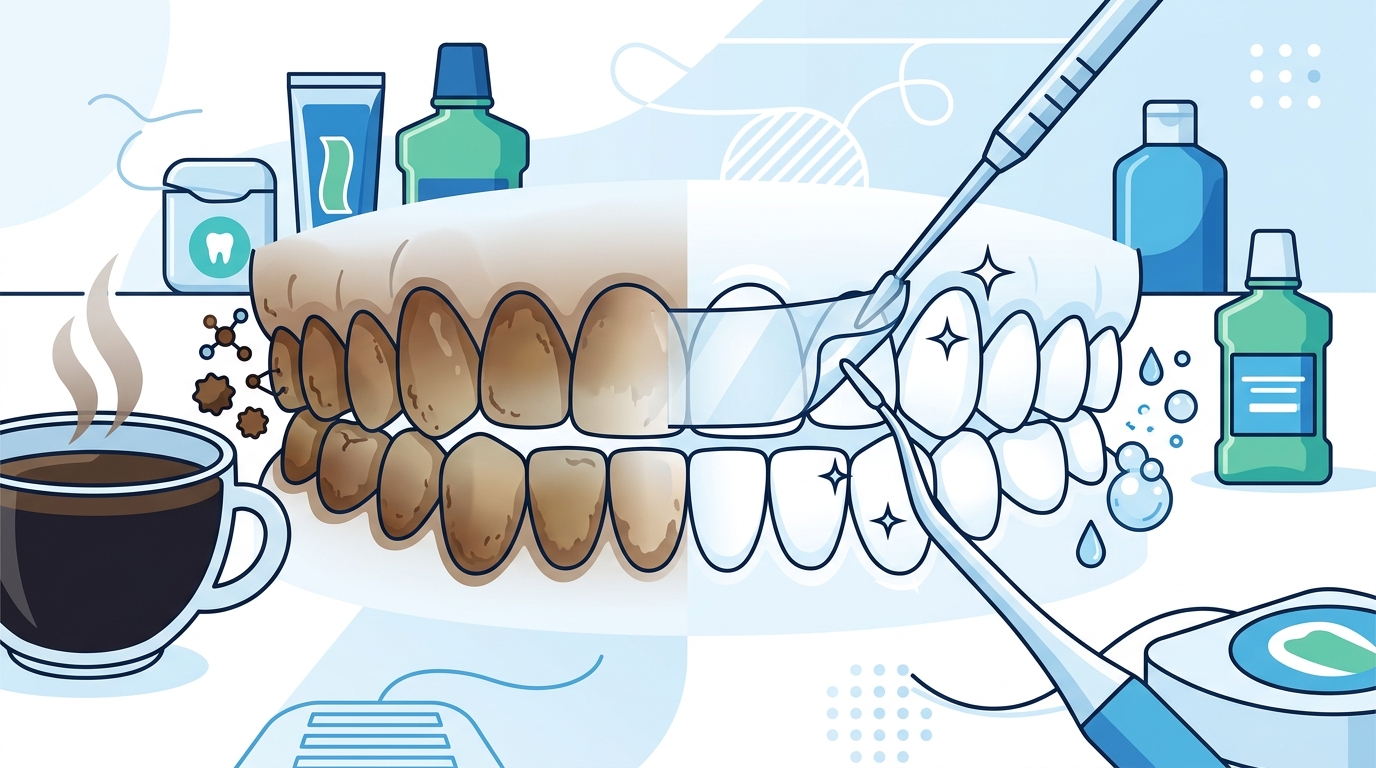 Remove Coffee Stains From Teeth: 6 Proven Methods