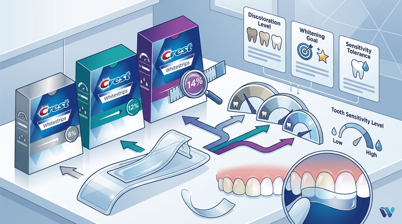 How to Choose the Right Whitening Strip Strength
