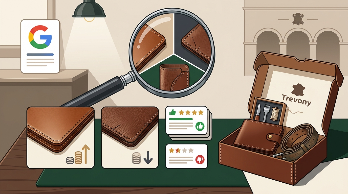 How do I compare and choose the best leather goods provider based on quality, price, and customer reviews? - trevony.com