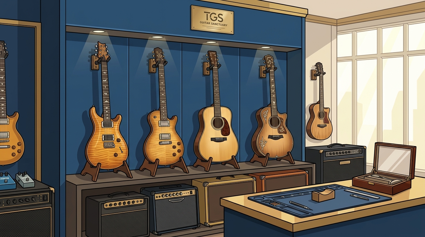 Best Guitar Store for PRS, Collings & Custom Acoustics