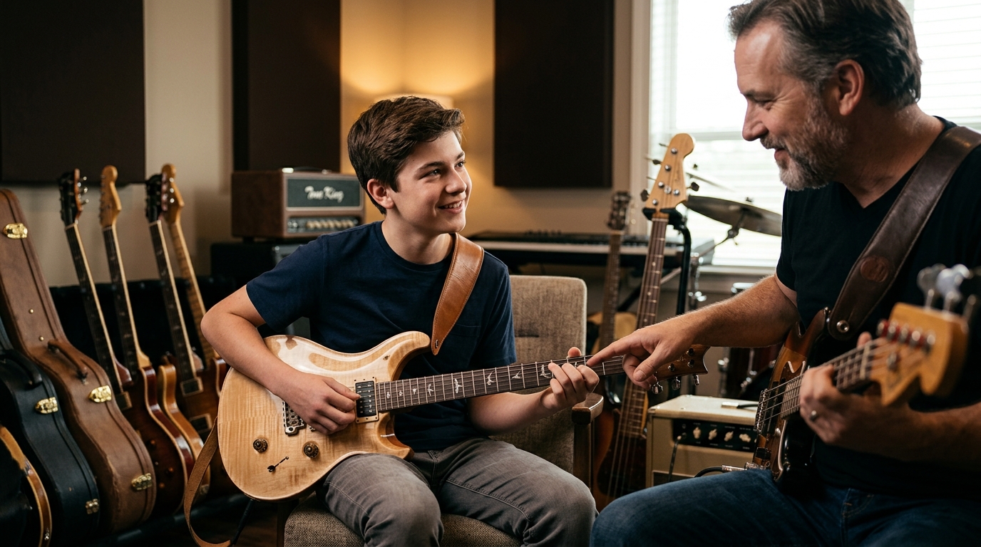 Guitar, Bass & Voice Lessons in the Dallas Area