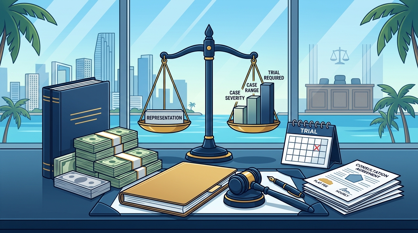 Criminal Defense Attorney Cost in Miami: What to Expect