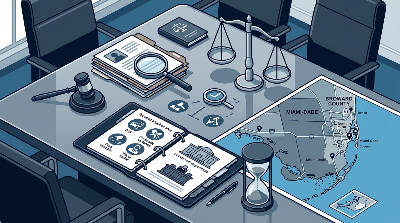 Best Criminal Defense Attorney in Miami: How to Choose