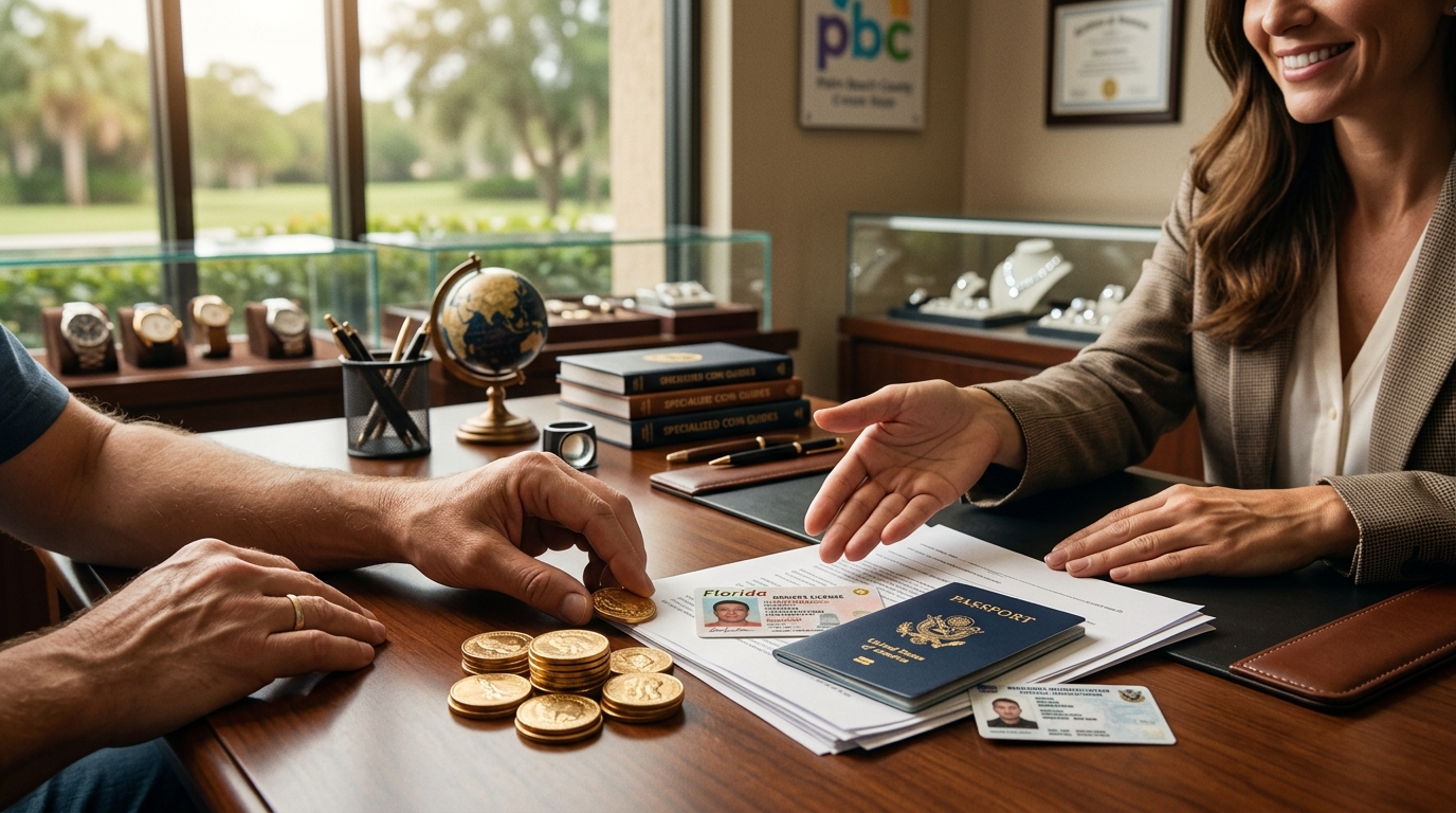 Documents Needed to Sell Gold Coins Locally