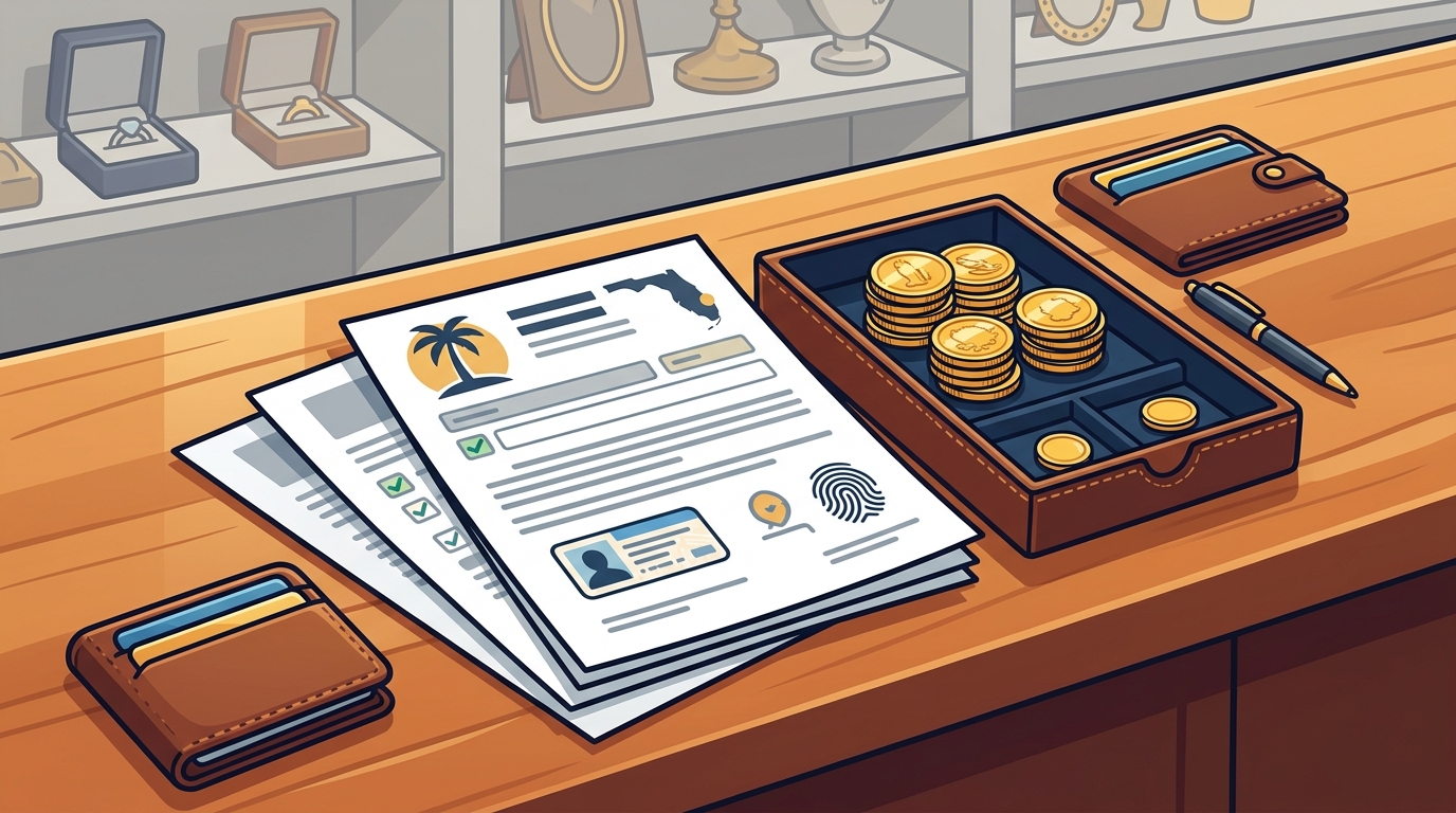 Documents Needed to Sell Gold Coins Locally