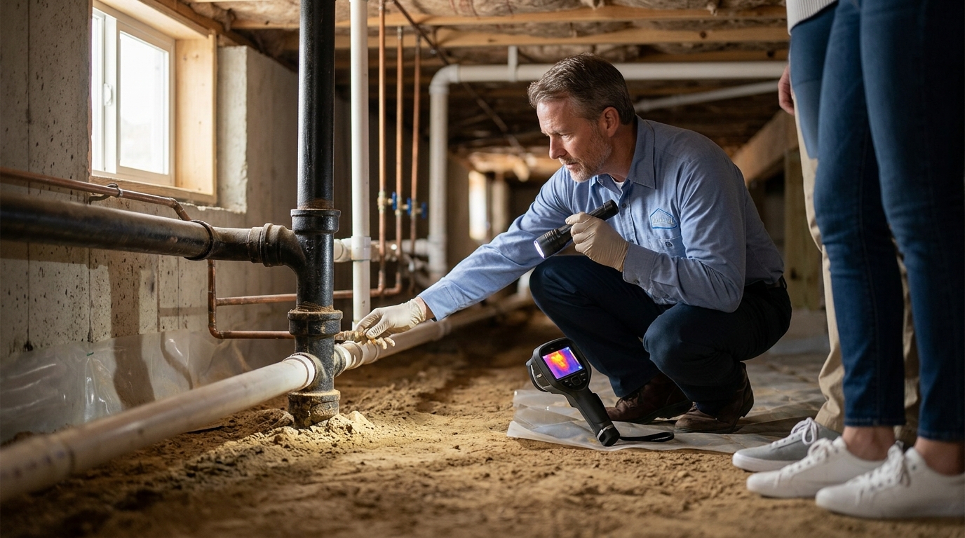 Can a Home Inspector Identify Major Plumbing Problems?